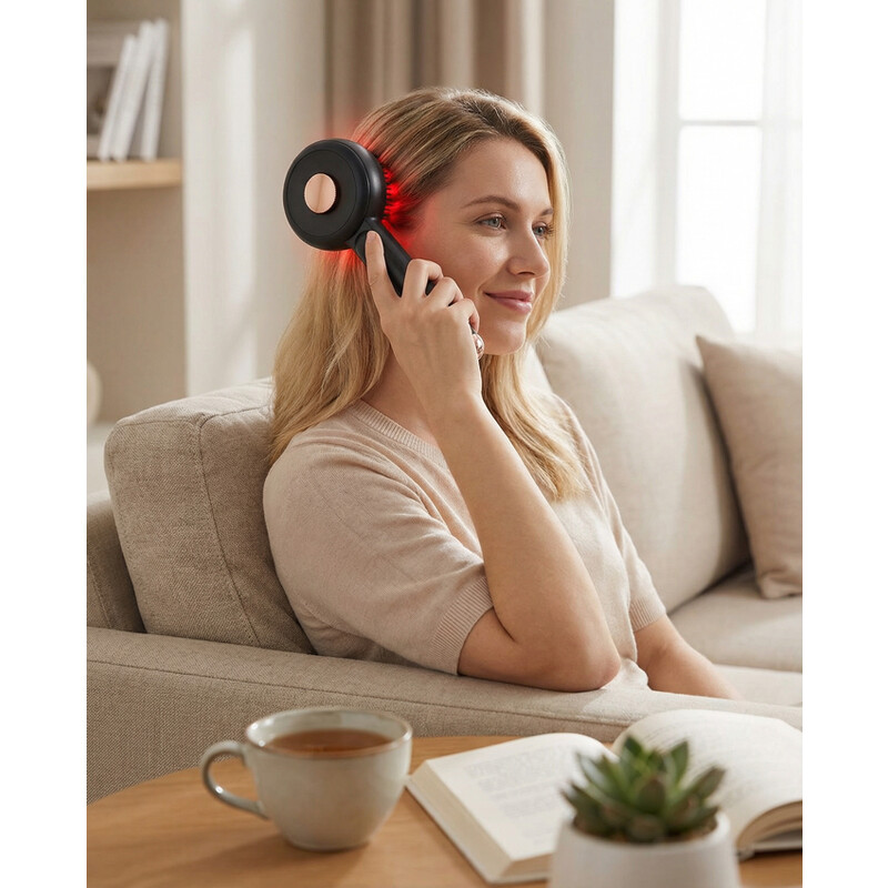 Regeneračná kefa na vlasy s LED terapiou - POŠKODENÝ PÔVODNÝ OBAL