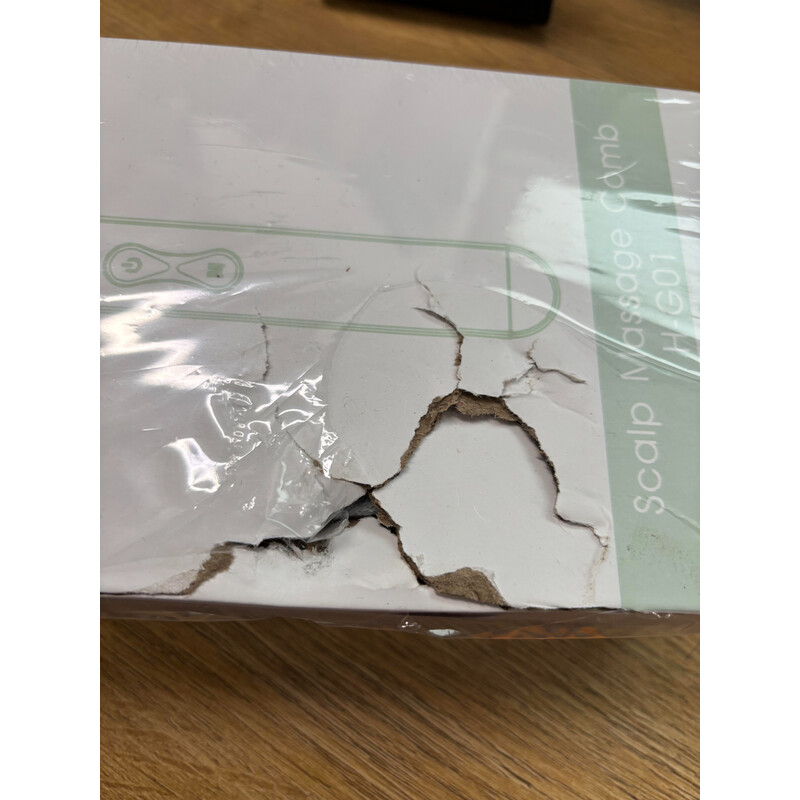 Regeneračná kefa na vlasy s LED terapiou - POŠKODENÝ PÔVODNÝ OBAL