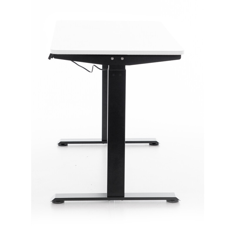 Výškovo nastaviteľný stôl UNIZDRAV 120x60 cm, biely