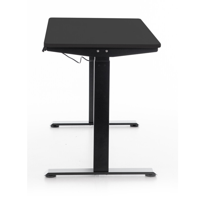 Výškovo nastaviteľný stôl UNIZDRAV 120x60 cm, čierny