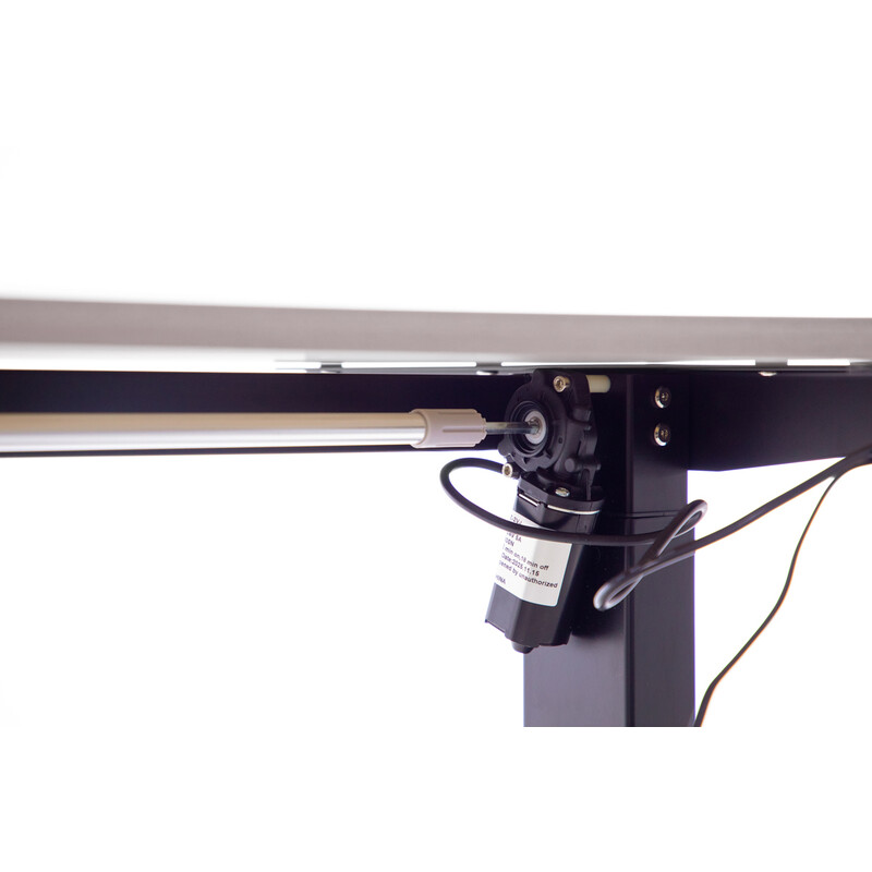 Výškovo nastaviteľný stôl UNIZDRAV 120x60 cm, sivý