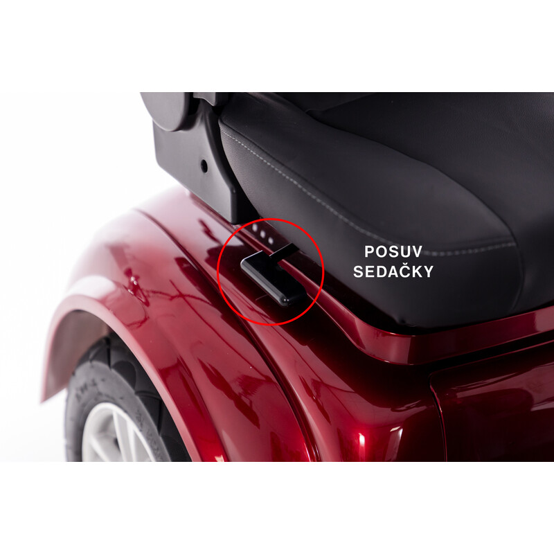 Elektrický skúter MOBILITY Plus - bohatý úložný priestor (Používaný kus)