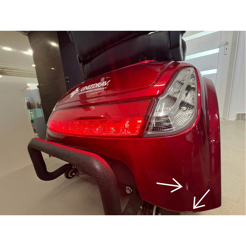 Elektrický skúter MOBILITY Plus - bohatý úložný priestor (Používaný kus)