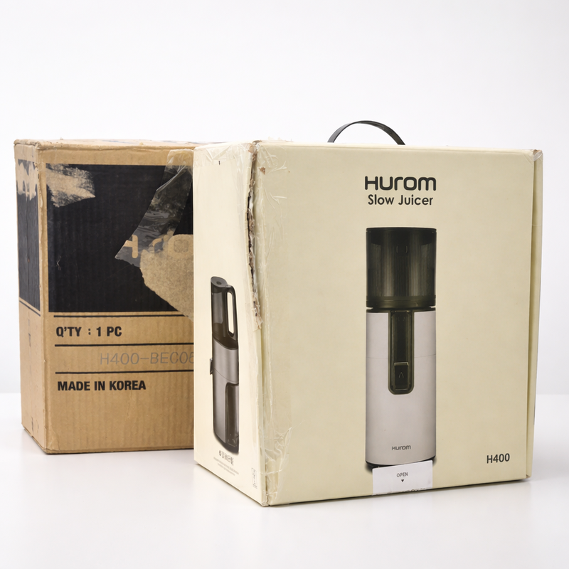 Odšťavovač Hurom H400, titánovo sivý (Rozbalený kus)