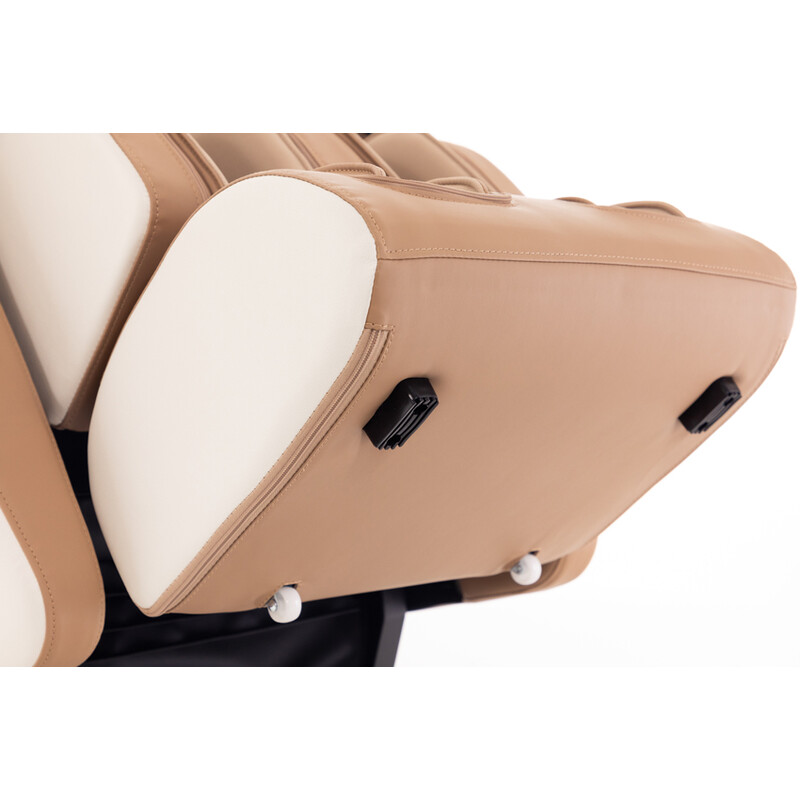 Masážne elektrické kreslo RelaxPro 3D MASSAGER, bielo-hnedé (Používaný kus)