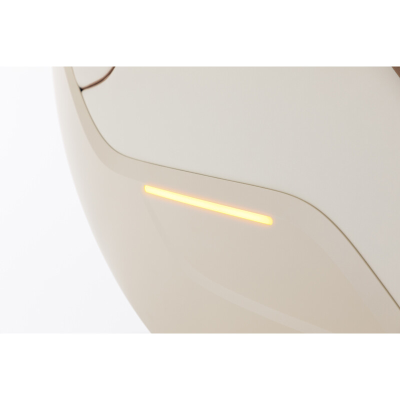 Masážne elektrické kreslo RelaxPro 3D MASSAGER, bielo-hnedé (Používaný kus)