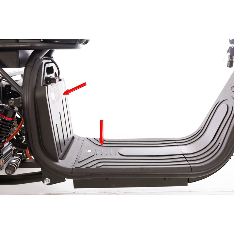 Elektrický Chopper UNIZDRAV PRO trojkolesový – výkonný 2000 W motor (Používaný kus)