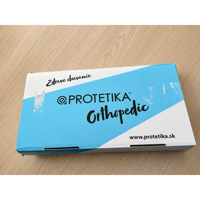 Zdravotná ortopedická obuv – typ 16 tmavomodrá,v. 45 (Rozbalený kus)