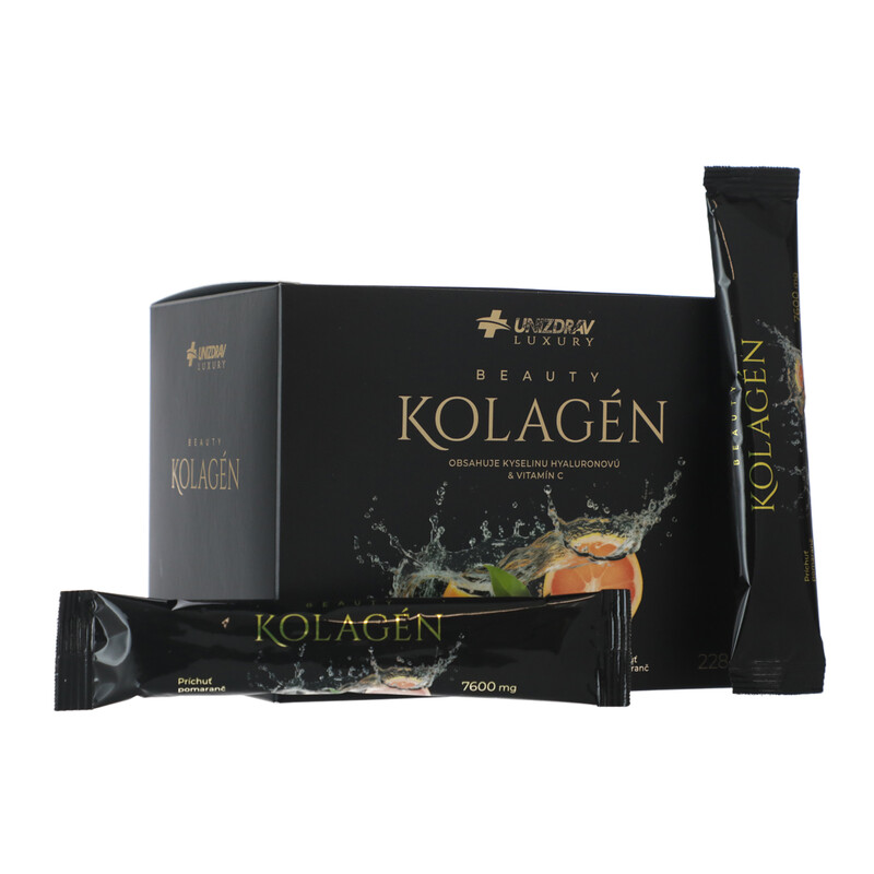 Morský kolagén v prášku UNIZDRAV Luxury, 30 vrecúšok
