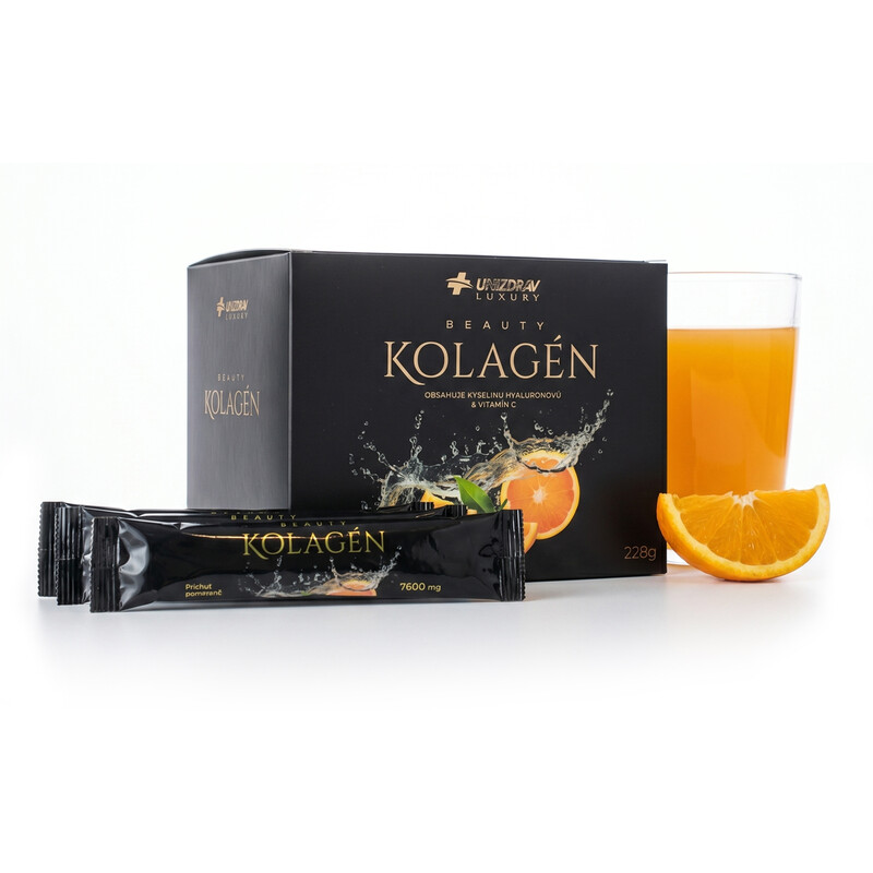 Morský kolagén 6000 mg v prášku UNIZDRAV Luxury, 30 vrecúšok