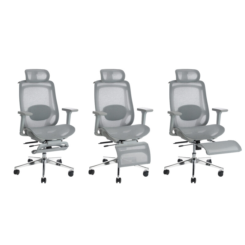 Kancelárska ergonomická stolička s podnožkou UNIZDRAV