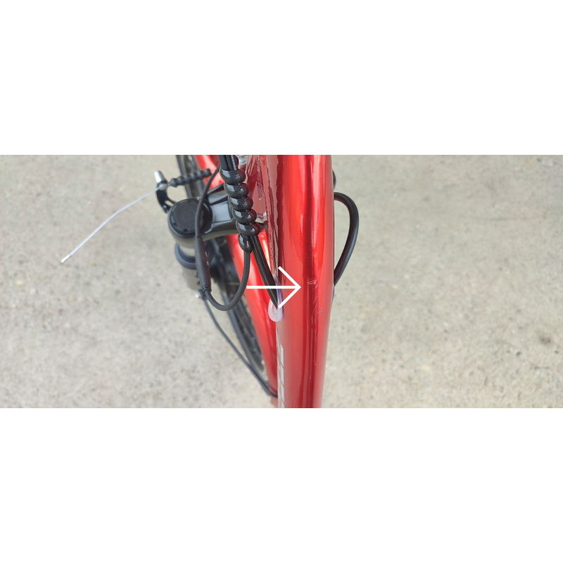 Trojkolesový elektrický bicykel Tornádo ZTECH, červený (Používaný kus)