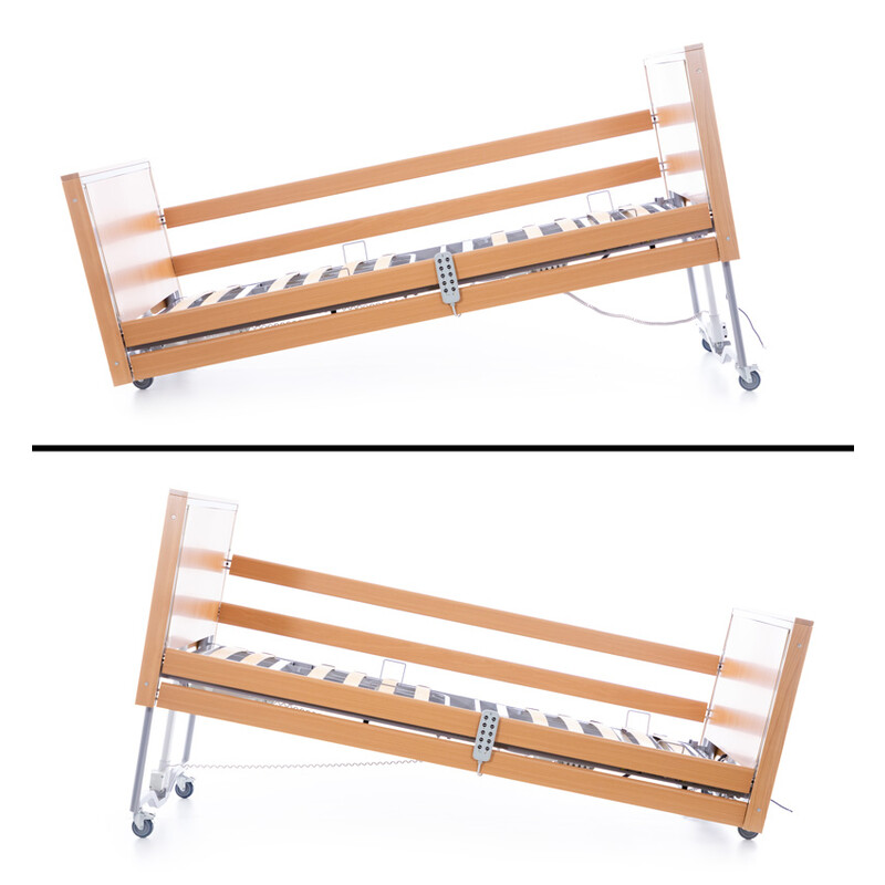 Elektrická polohovacia posteľ COMFORT LOW – s funkciou extra nízkeho polohovania (Používaný kus)