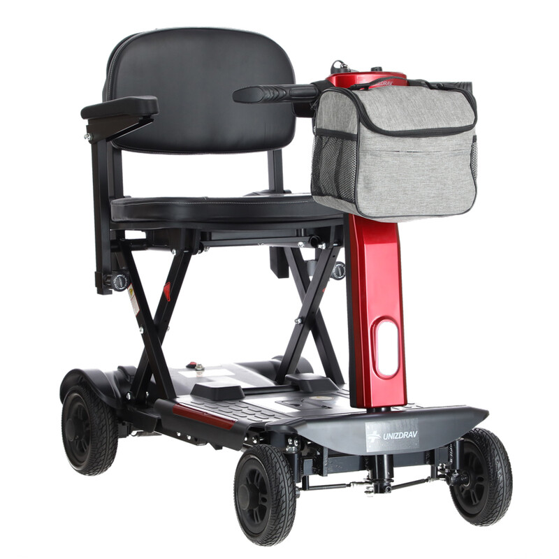 Skladací vozík COMPACT pre seniorov s lítiovou batériou (Rozbalený kus)