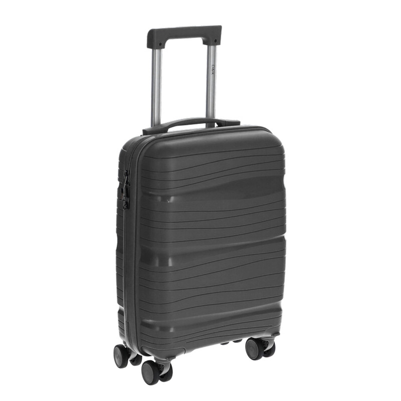 Cestovný kufor, 47 l, čierny (Dopredaj)