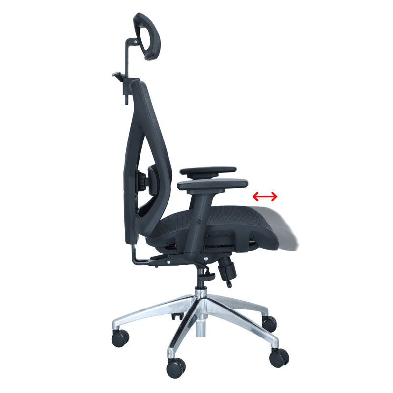 Kancelárska ergonomická stolička UNIZDRAV (Používaný kus)