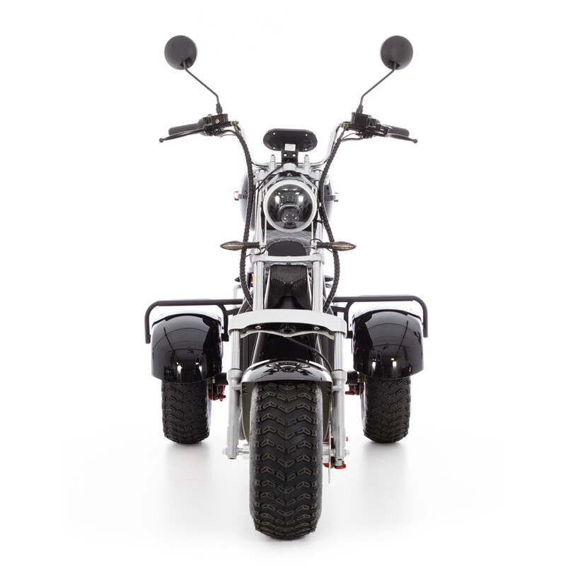 Elektrický Chopper UNIZDRAV PRO trojkolesový – výkonný 2000 W motor (Výstavný kus)