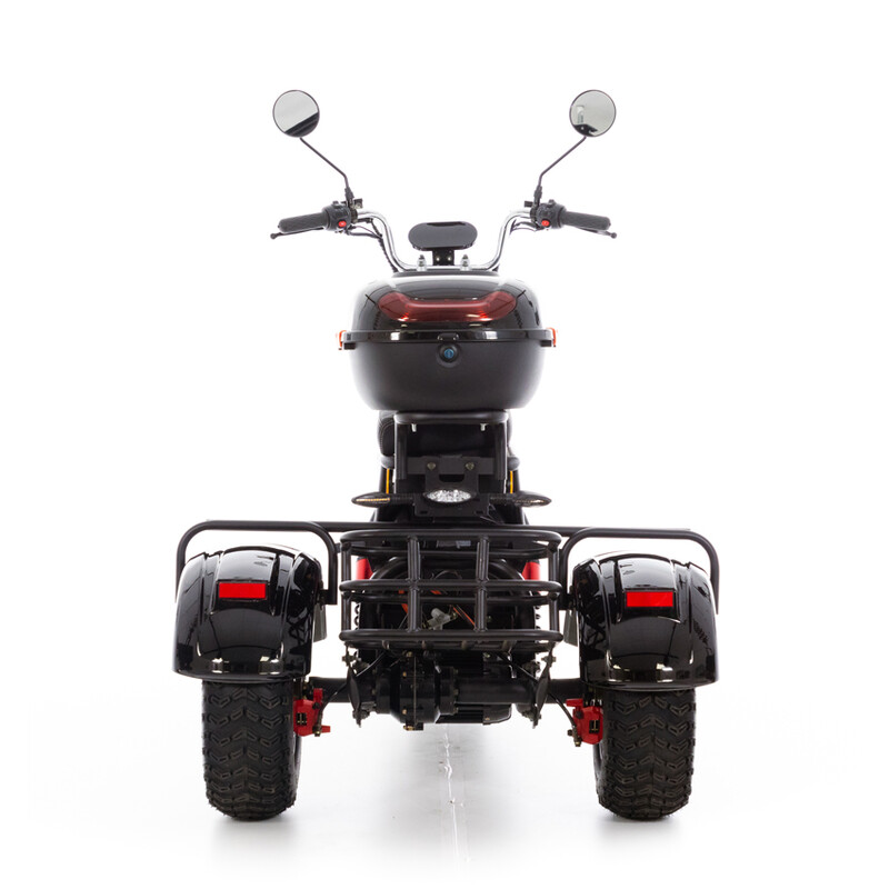 Elektrický Chopper UNIZDRAV PRO trojkolesový – výkonný 2000 W motor (Výstavný kus)