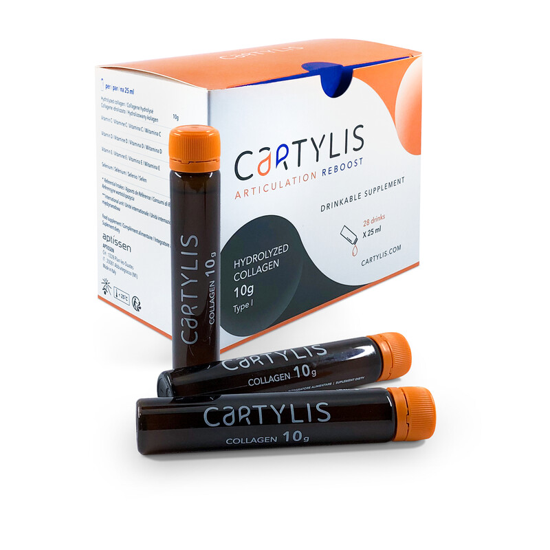 Kĺbový kolagén Cartylis, 28x 25 ml (Rozbalený kus)