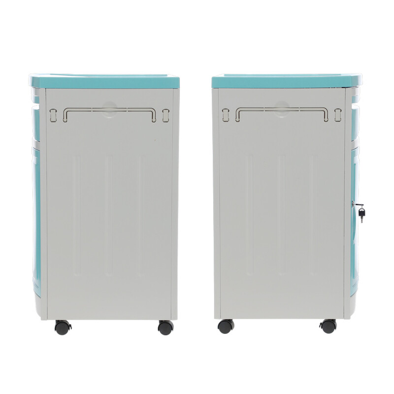 Nočný stolík MEDIK plast, svetlý mentolový