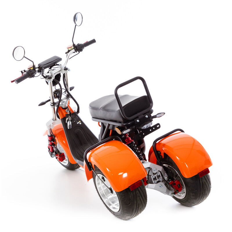 Elektrický Chopper UNIZDRAV EasyRide, oranžový