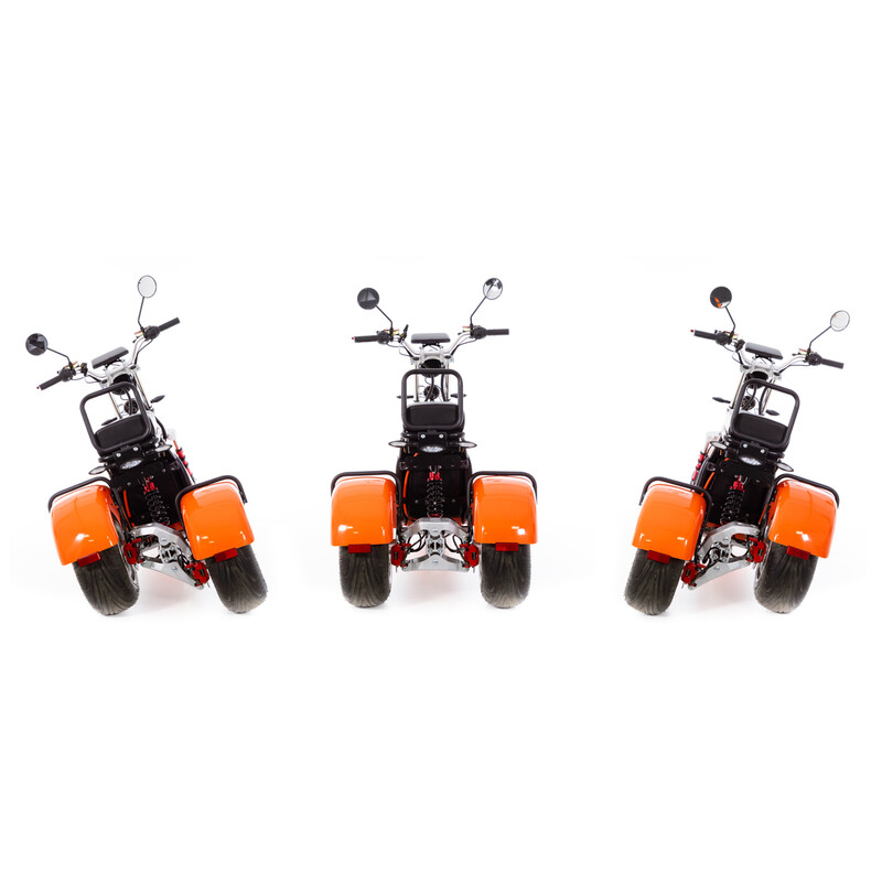 Elektrický Chopper UNIZDRAV EasyRide, oranžový