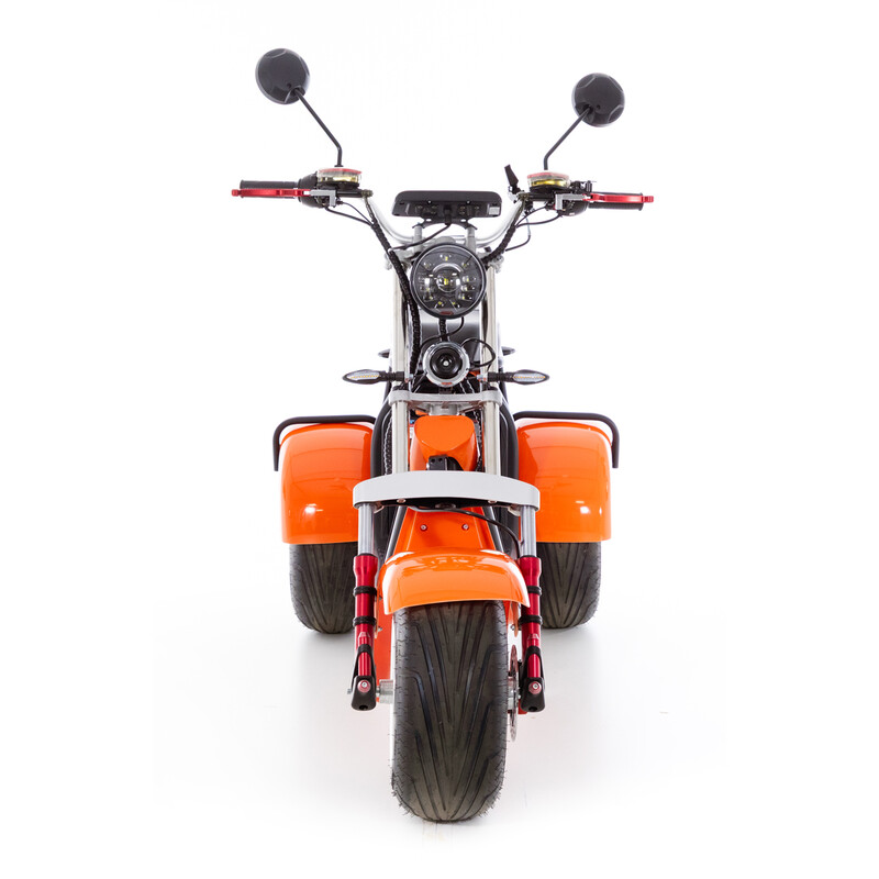 Elektrický Chopper UNIZDRAV EasyRide, oranžový