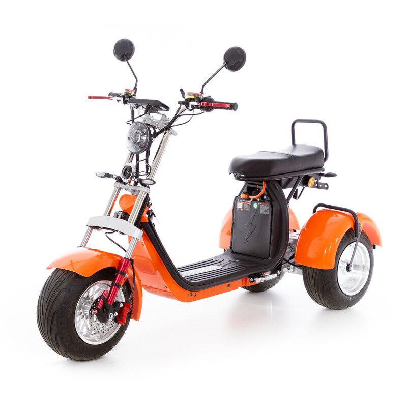 Elektrický Chopper UNIZDRAV EasyRide, oranžový