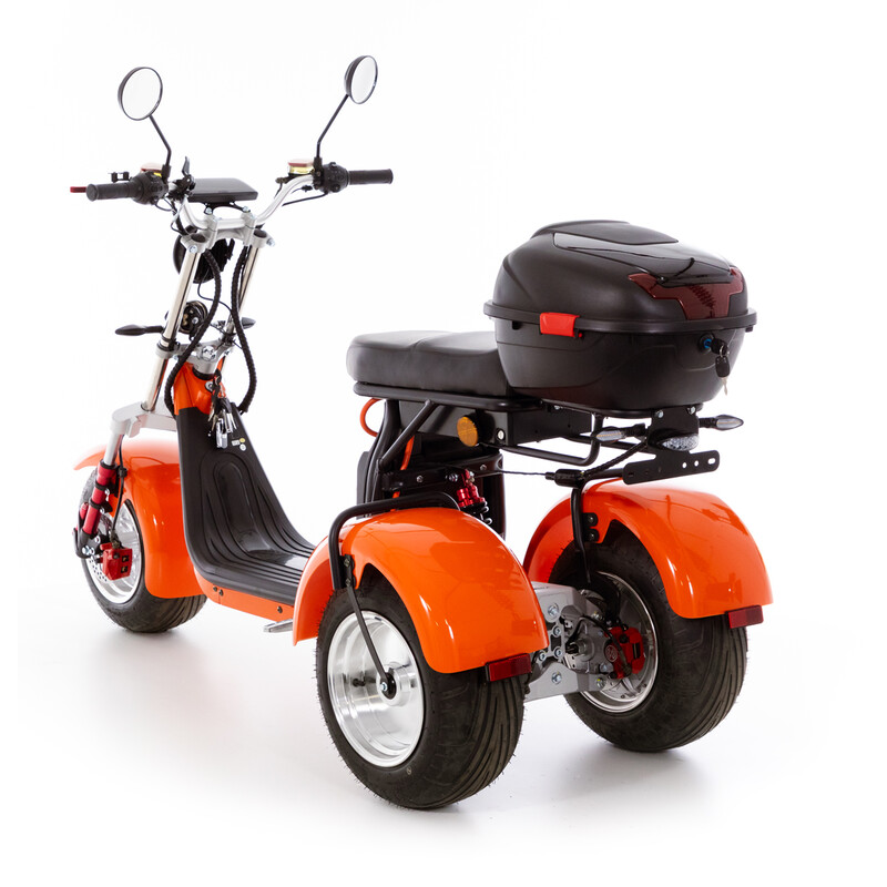 Elektrický Chopper UNIZDRAV EasyRide, oranžový