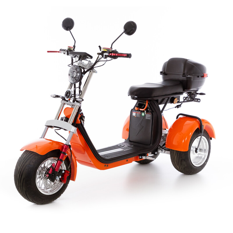 Elektrický Chopper UNIZDRAV EasyRide, oranžový