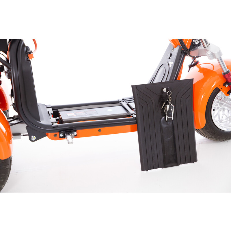 Elektrický Chopper UNIZDRAV EasyRide, oranžový