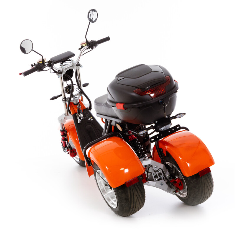 Elektrický Chopper UNIZDRAV EasyRide, oranžový