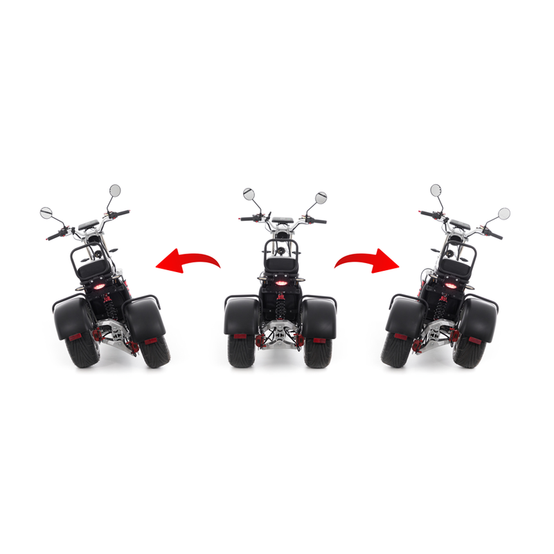 Elektrický Chopper UNIZDRAV EasyRide, čierny