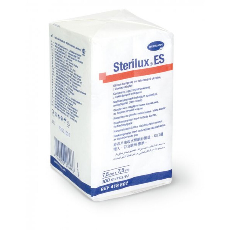 Gázové štvorce - nesterilné 7,5 x 7,5 cm